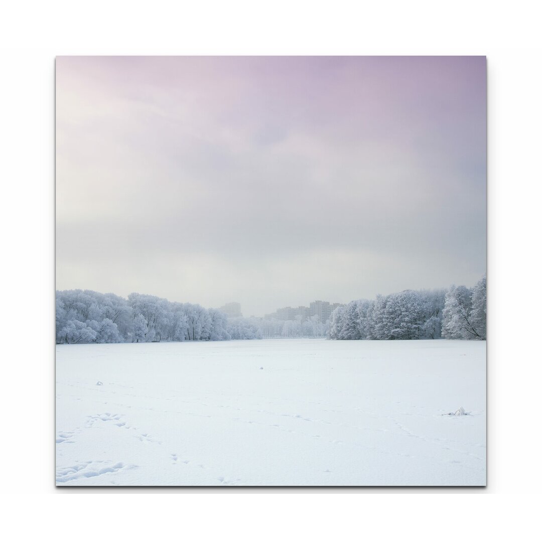 Leinwandbild Traumhafte Winterlandschaft