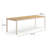 Levin Light Teak Outdoor Dining Table