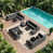 Black Rattan Dark Gray
