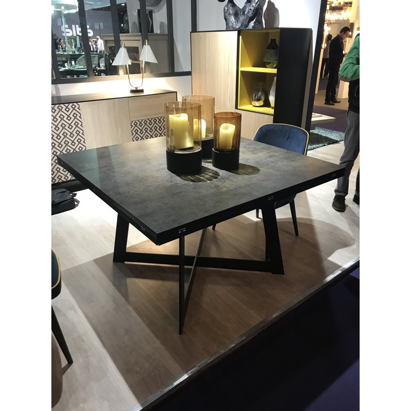 Quartz Dining Table, 47.2" - 67" L x 47.2" W