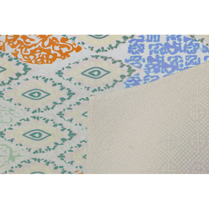 Premium Hall Carpet (3.3 x 6.6 ft), 100% Polyester, 0.4 in Pile Height | Antibacterial, Non-Slip PVC Dot Underside | Machine Washable, 3D Digital Printing | Ideal for Living Room, Bedroom, and Entryway Decor