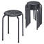 Counter Stool with Metal Frame