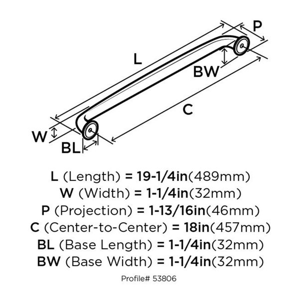 Dimensions du produit