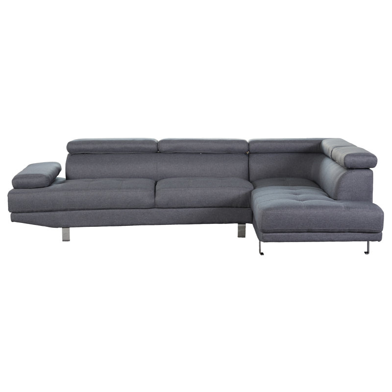Canapé modulaire Elegance, Gris.