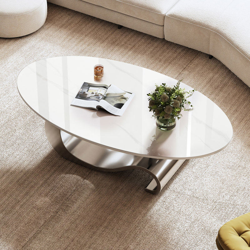 Table basse 49,2 po, Gris