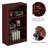 Modern 24.4" W 3-Tier Adjustable Bookshelf-1490033879-1491796281