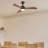 Offie 42" W LED Propeller Ceiling Fan with Remote-1997669444