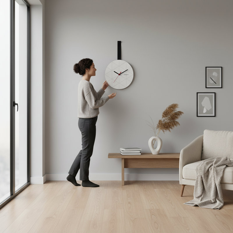 Wall Clock Black | Gift Idea, Black