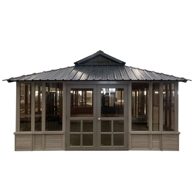 28 Ft. W x 15.5 FT. D Ultrawood Composite Patio Gazebo