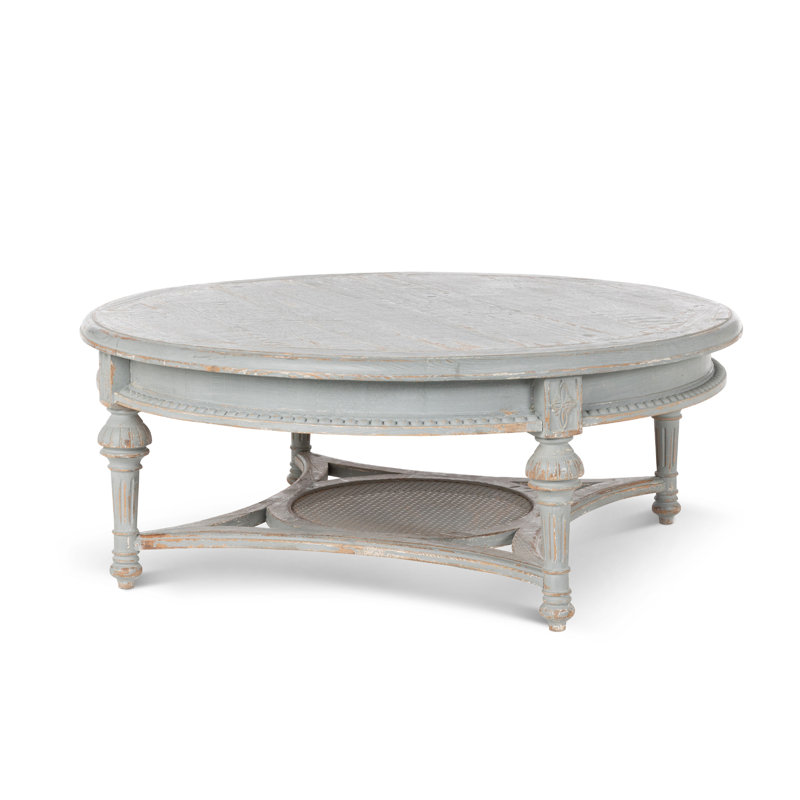 Solid Wood Top Coffee Table