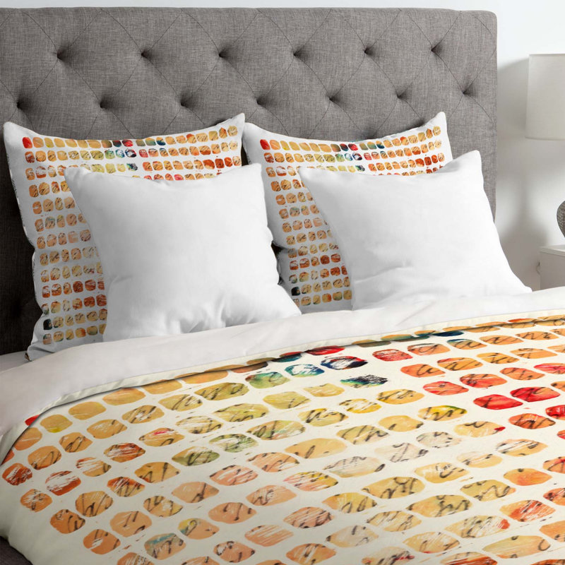 Housse de couette amusant blocks, Très grand, Poids léger