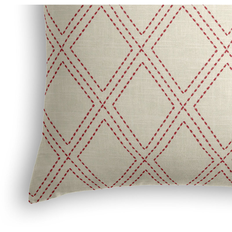 Linen Square Pillow Cover & Insert, 16" x 16"