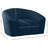 Alaw Velvet Barrel Chair-1376809946