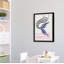 Creel Mermaid Crossing Ii - Single Picture Frame Painting-37528262