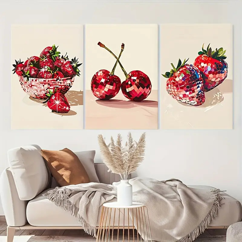 3 Piece Wrapped Canvas Painting
