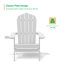Chaise Adirondack pliante en plastique Ramilla-1599778739
