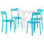 Orey 4 - Person Patio Dining Set with Square Table-1023455541