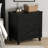 2 - Drawer White Farmhouse File Cabinet With Lock & Multi - File Fit-519405055