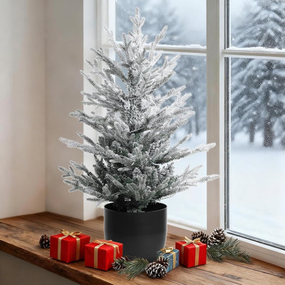 3' H Lighted Artificial Christmas Tree