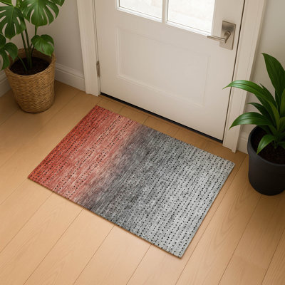Premium Machine Washable Ariel AMF2009 Abstract Rug