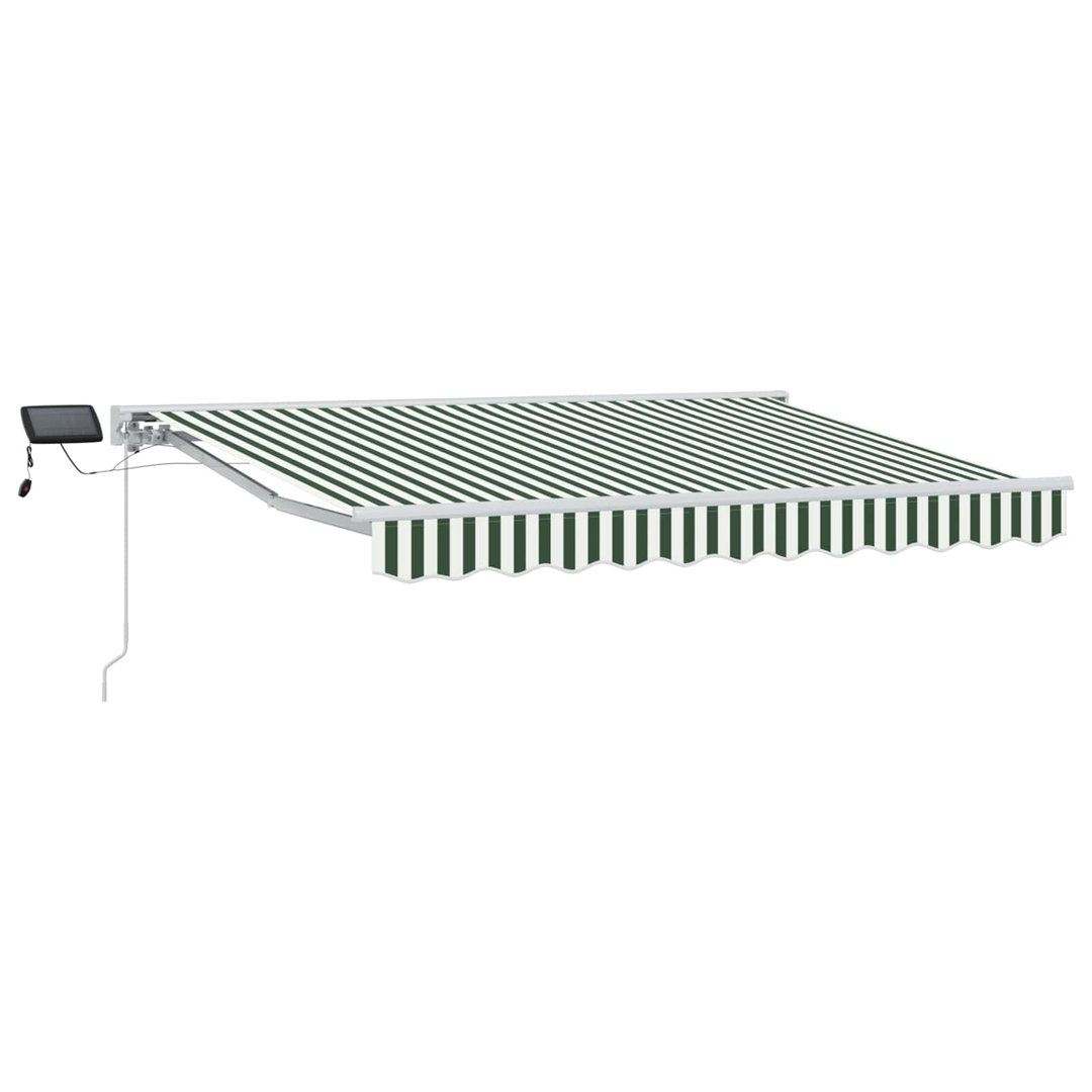 VidaXL Polyester Cover Retractable Patio Awning