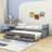 Marlar 3 Drawers Wooden Daybed with Trundle-1905801546-1905801551