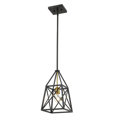 Luminaire suspendu géométrique 1 lumières simple Tolya