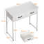 Billens Metal Base Computer Table-1738021347