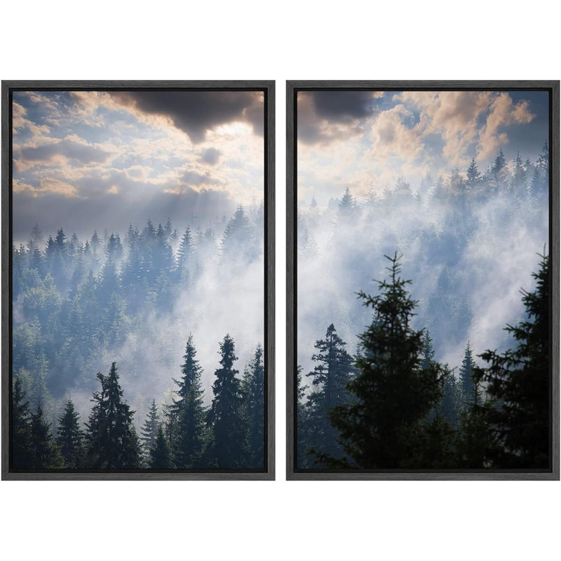 Décor de chambre d'enfant Woodland, Noir, H 24 po x l 16 po
