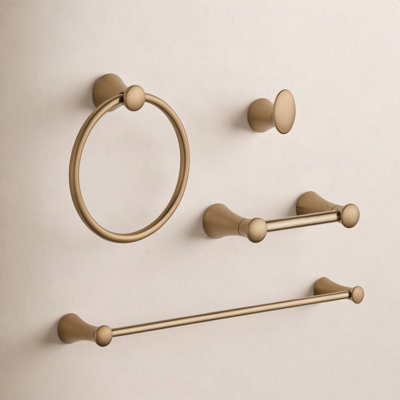 Lahara 4-Piece Bathroom Hardware Set