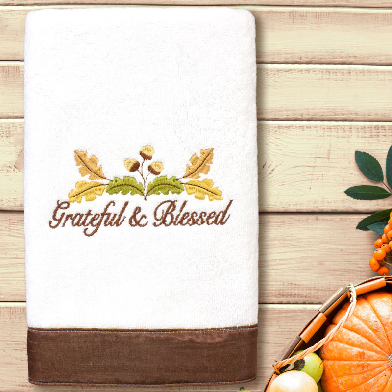 Midweight Hand Towel, White