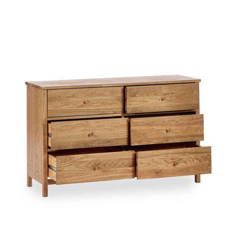 Coxmoor 120cm W 6 - Drawer Chest of Drawers