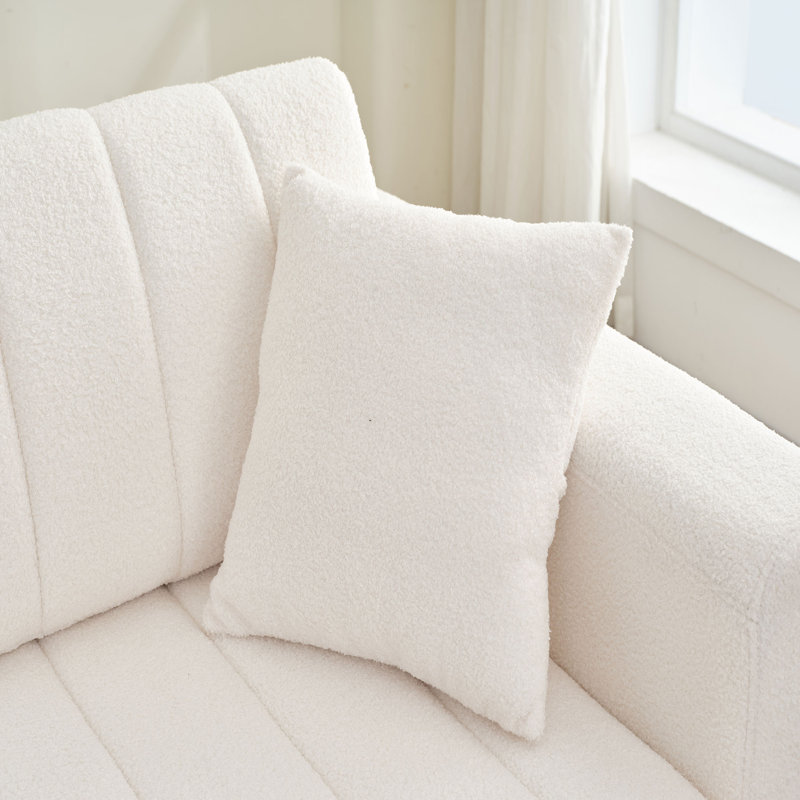 Canapé modulaire Jessica, Orienté vers la gauche, Laine beige