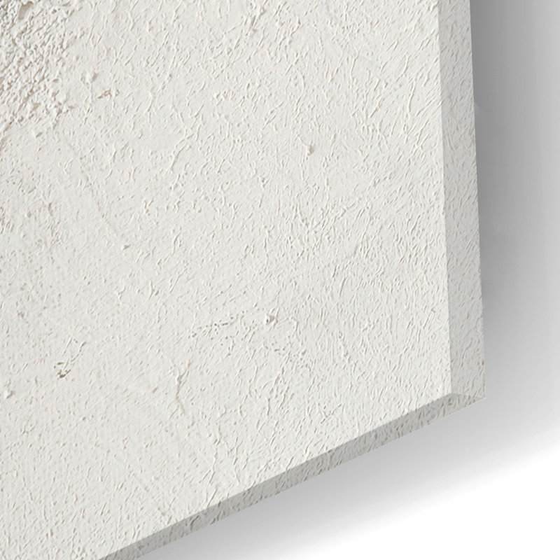  «White Beach» par Design Fabrikken, art mural en verre acrylique, H 24 po x l 16 po