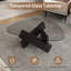Table basse moderne en verre 32,3 po x 23 po x 12 po.-131257935