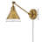 Arti Medium Swing Arm Single Light Wall Sconce with On/Off Switch-40550218