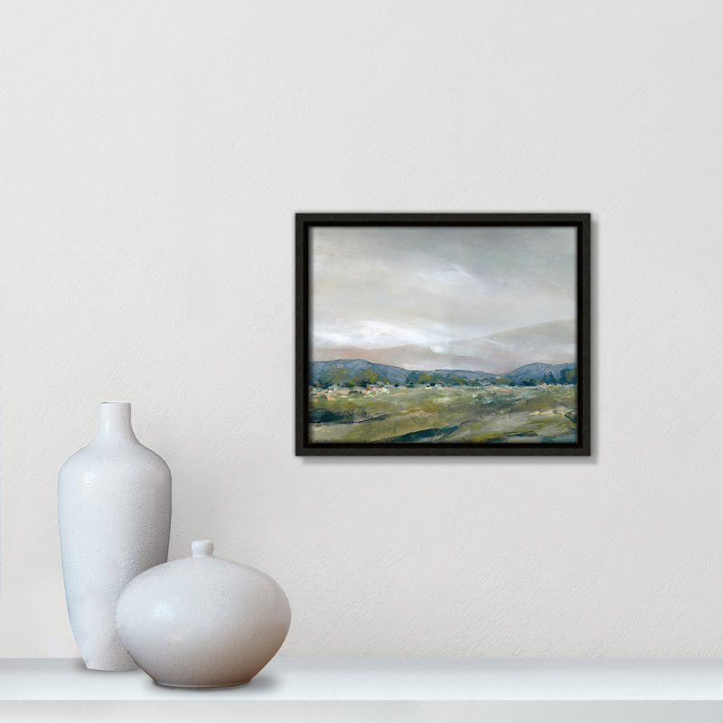 «The Spring Coulee Print» par Carol Robinson, Espresso, H 9,5 po x l 11,5 po