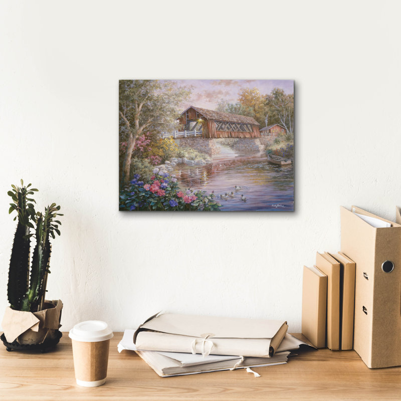  Art mural sur toile «Country Thoroughtage» par Nicky Boehme, 16 po x 12 po, H 12 po x l 16 po