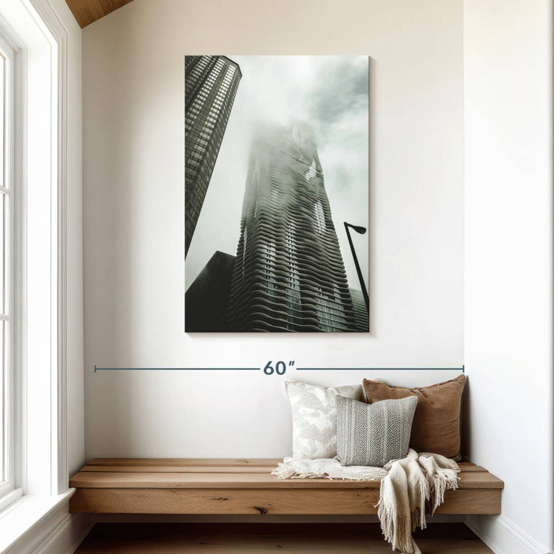 Lilie Chicago Skyscraper, 45" H x 30" W