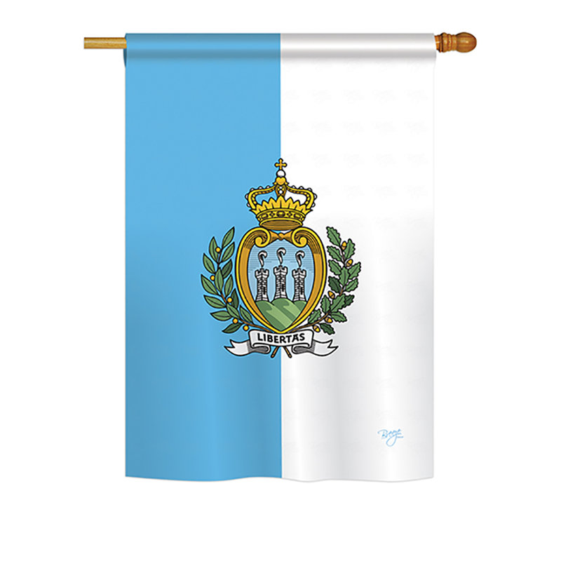 Double Sided Polyester House Flag, 40" H x 28" W