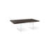 Daezon Extendable Oak Solid Wood Top Dining Table-1232798932