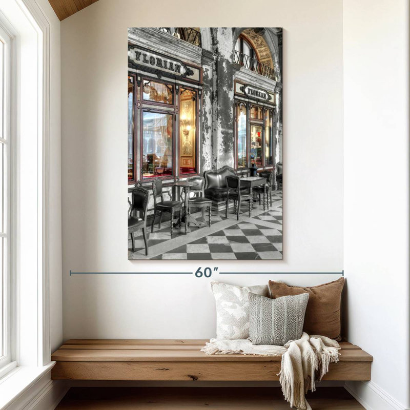 Aime Caffe Florian Venezia, 51" H x 34" W