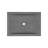Cabrillo NativeStone Concrete Rectangular Undermount Bathroom Sink-70143075