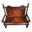 Oaklynn Leather Bench