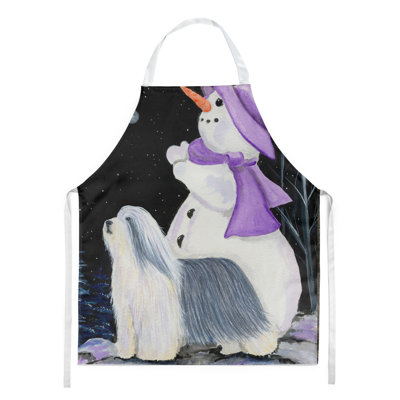 Christmas No Pattern Bib Apron