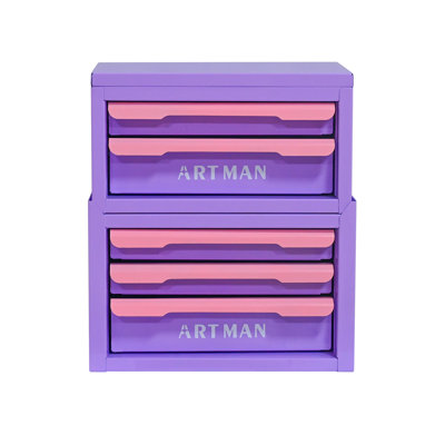 Drawer-style desktop storage box, office workstation organizing magic tool, desk stationery storage rack, cosmetic storage cabinet