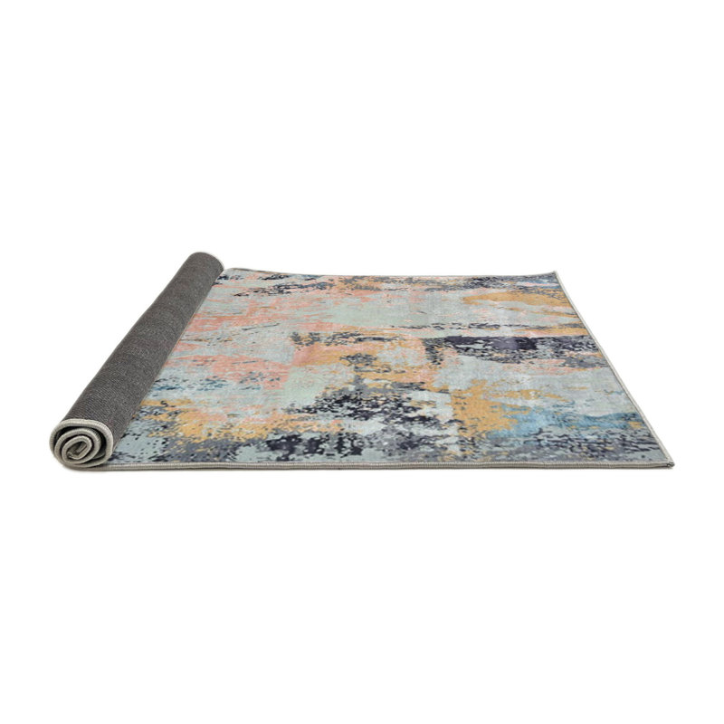 Tapis ivoire / gris Burtt, Rond 3 pi