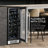 Whynter 12'' width 20 Bottle Single Zone Built-In Wine Refrigerator