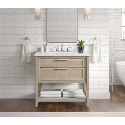 Meuble-lavabo simple 37 po