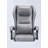 Faux leather office chair with reclining function